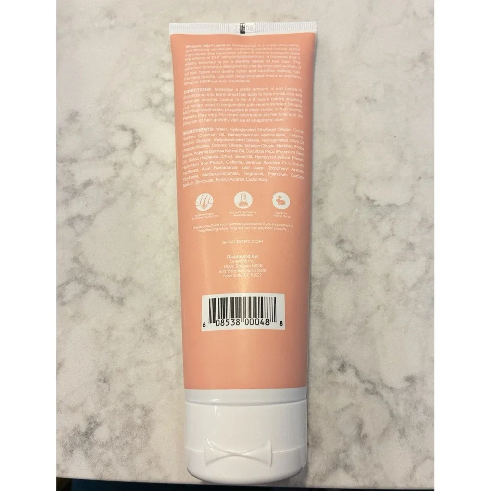 Shapiro MD DHT Fighting Hair Loss Conditioner Triple Action Hair Therapy 8 oz